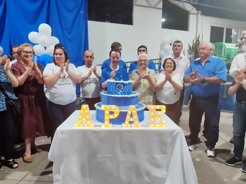 Gratidao 55 Anos APAE